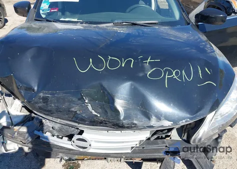 2013 Nissan Sentra S from USA, damaged, VIN 3N1AB7AP7DL729854